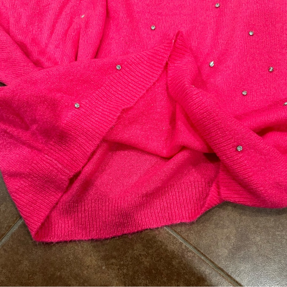 Chelsea & Violet Rhinestone Sweater - Picture 4 of 7